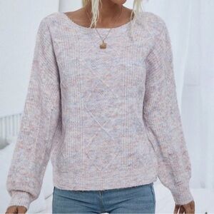 Women's Soft Knit Sweater - Multicolor